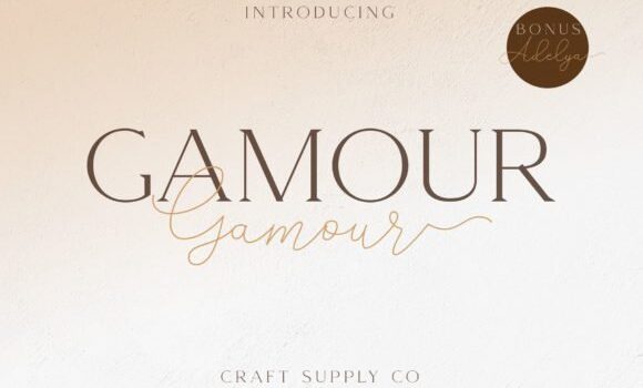 Gamour Font - Featured Image
