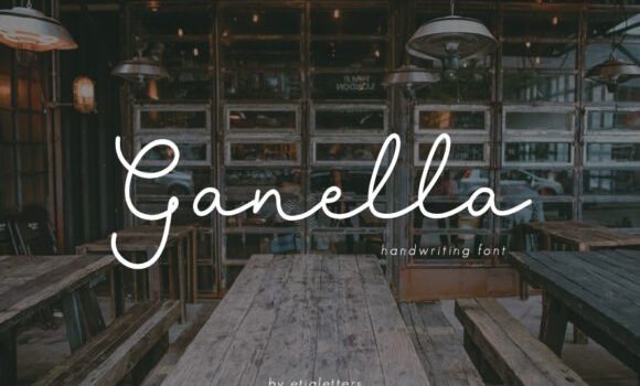 Ganella Font - Featured Image