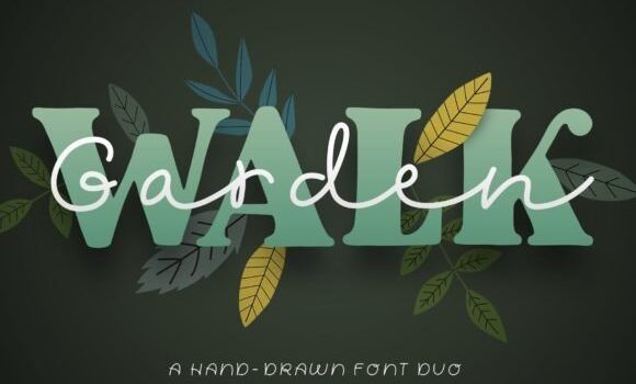 Garden Walk Font Fonts Free Download Garden Walk Font - Featured Image