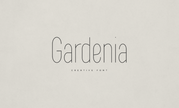 Gardenia Font - Featured Image