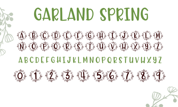 Garland Spring Font Fonts Free Download Garland Spring Font - Featured Image