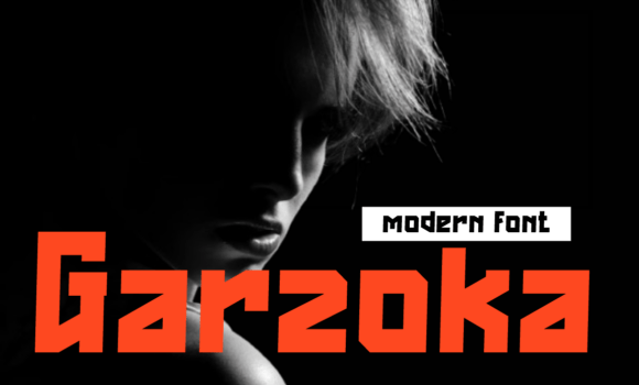 Garzoka Font - Featured Image