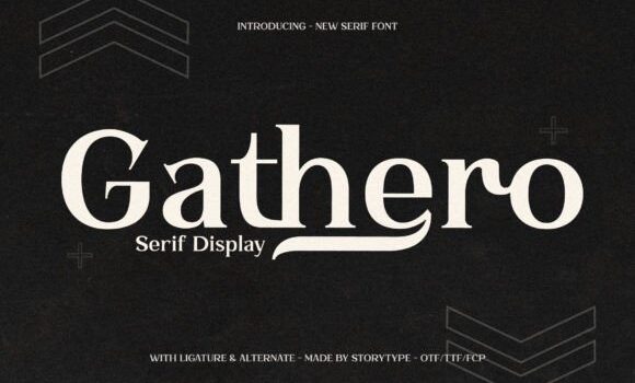 Gathero Font - Featured Image