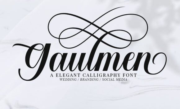 Gaulmen Font - Featured Image