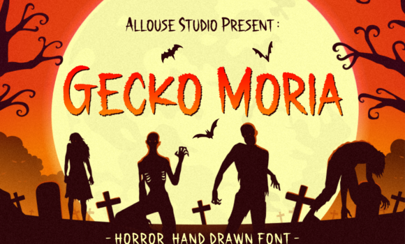 Gecko Moria Font Fonts Free Download Gecko Moria Font - Featured Image