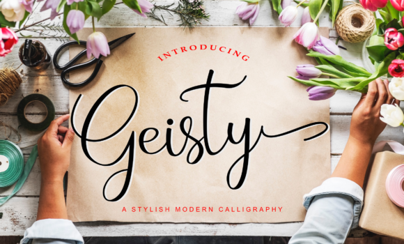 Geisty Font - Featured Image