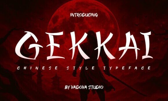 Gekkai Font Fonts Free Download Gekkai Font - Featured Image