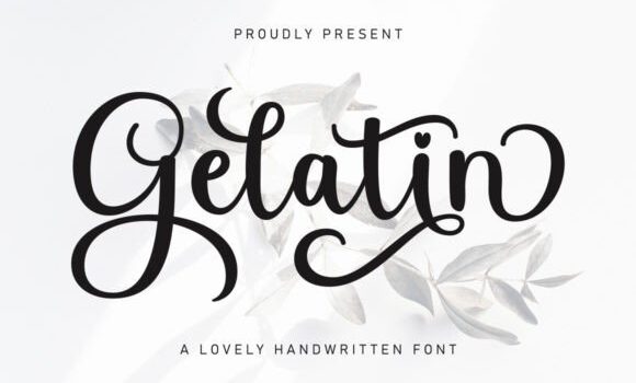 Gelatin Font - Featured Image