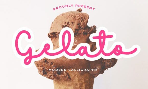 Gelato Font Fonts Free Download Gelato Font - Featured Image