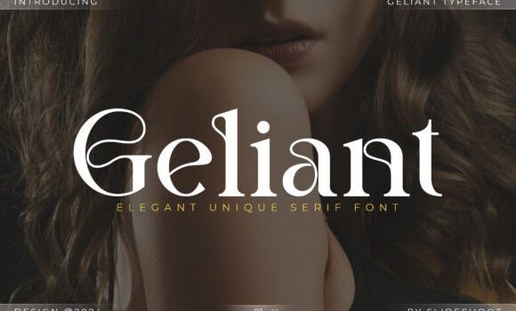 Geliant Font - Featured Image