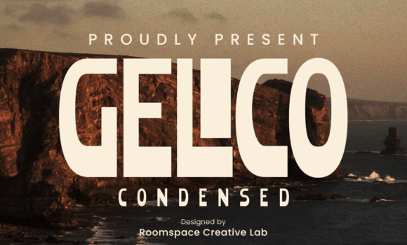 Gelico Condensed Regular 1 Font - Featured Image