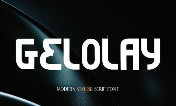 Gelolay Font - Featured Image
