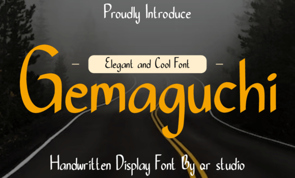 Gemaguchi Font - Featured Image