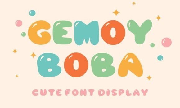 Gemoy Boba Font Fonts Free Download Gemoy Boba Font - Featured Image