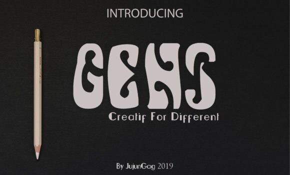 Gens New Font - Featured Image