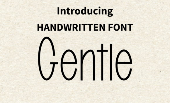 Gentle Font - Featured Image