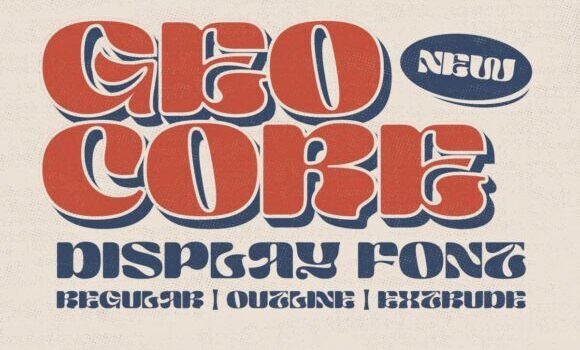 Geo Core Font Fonts Free Download Geo Core Font - Featured Image