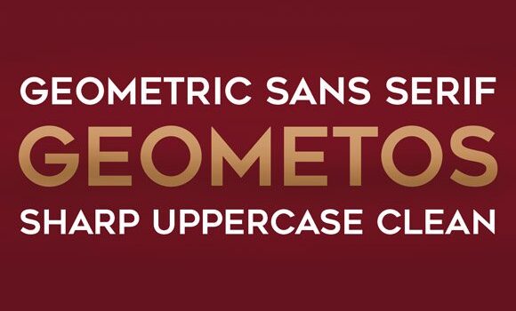 Geometos Font - Featured Image