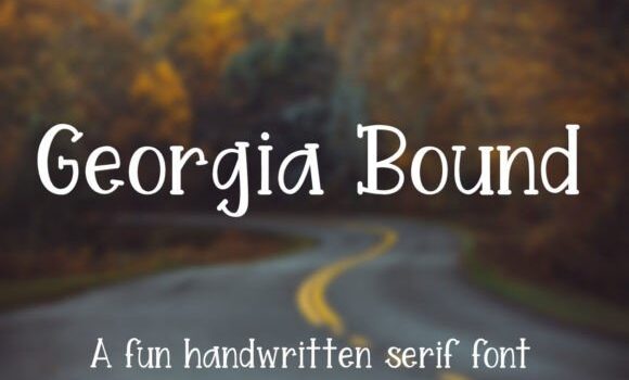 Georgia Bound Font - Featured Image