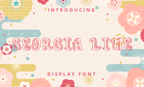 Georgia Line Font - Featured Image