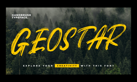 Geostar Font - Featured Image