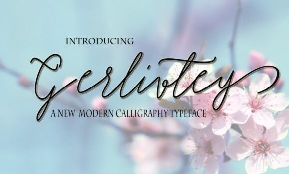 Gerlivtey Font - Featured Image