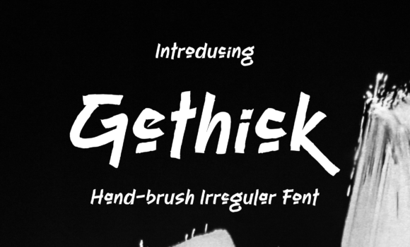 Gethick Font - Featured Image