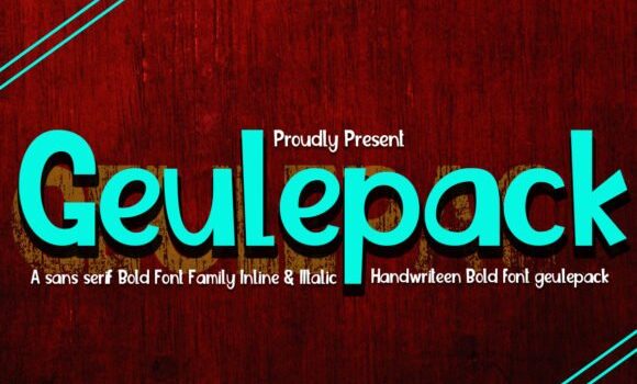 Geulepack Font Fonts Free Download Geulepack Font - Featured Image