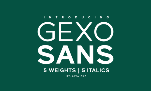 Gexo Sans Font Fonts Free Download Gexo Sans Font - Featured Image
