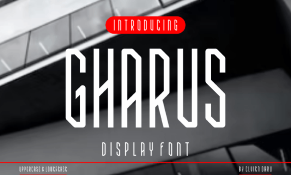 Gharus Font - Featured Image