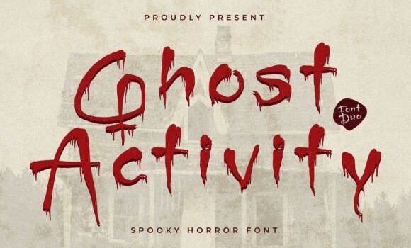 Ghost Activity Font Fonts Free Download Ghost Activity Font - Featured Image
