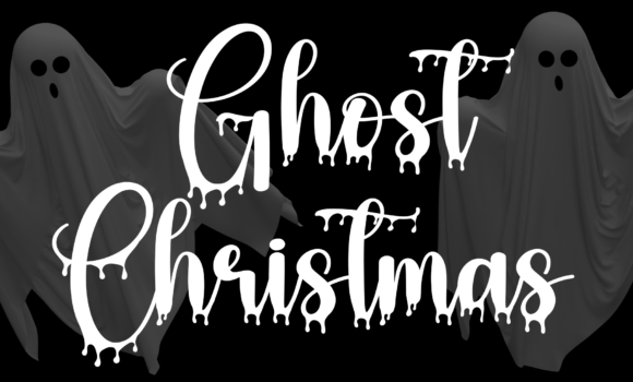 Ghost Christmas Font - Featured Image