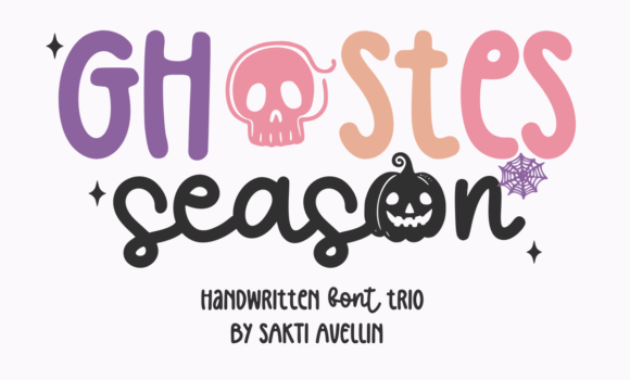 Ghostes Season Trio Font - Featured Image
