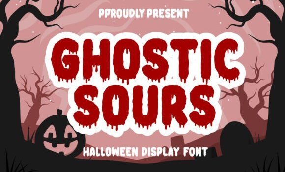 Ghostic Sours Font - Featured Image