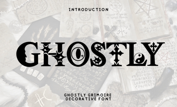 Ghostly Grimoire Font - Featured Image
