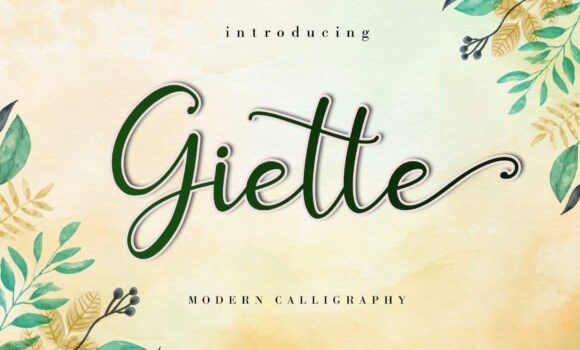 Giette Font - Featured Image