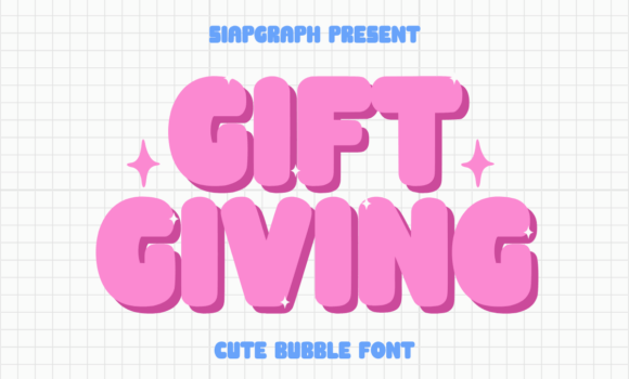 Gift Giving Font - Featured Image