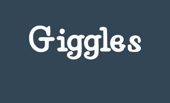 Giggles Font - Featured Image