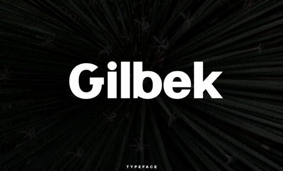 Gilbek Font - Featured Image