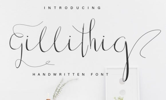 Gillithig Font - Featured Image