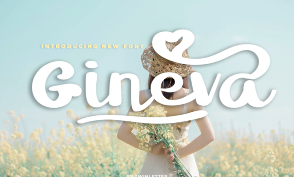 Gineva Font - Featured Image