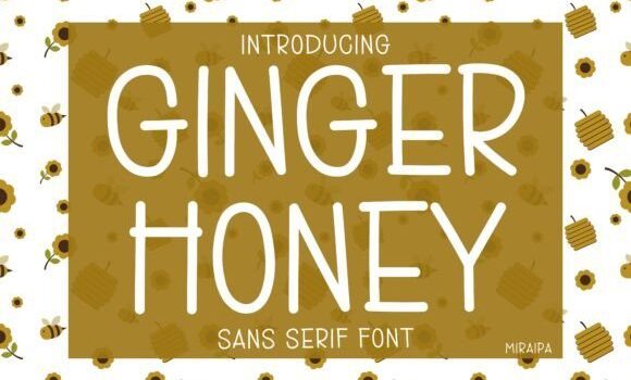 Ginger Honey Font Fonts Free Download Ginger Honey Font - Featured Image
