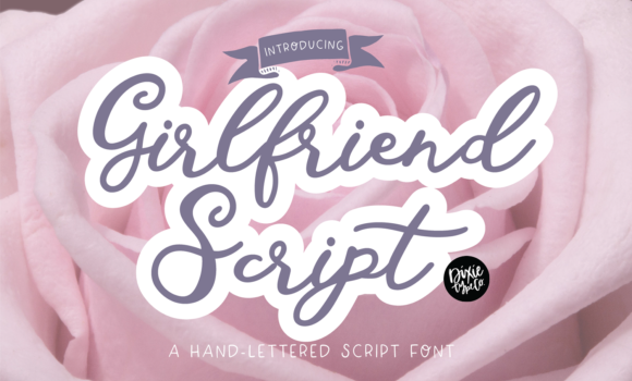 Girlfriend Script Font - Featured Image