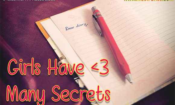 Girls Have Many Secrets Font - Featured Image