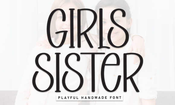 Girls Sister Font - Featured Image