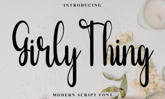 Girly Things Font Fonts Free Download Girly Things Font - Featured Image