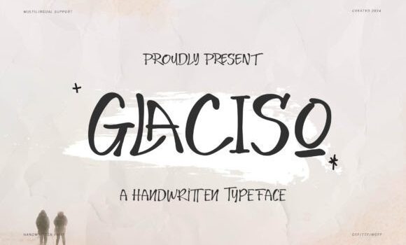 Glaciso Font - Featured Image