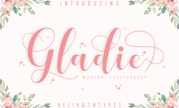 Gladie Font Fonts Free Download Gladie Font - Featured Image