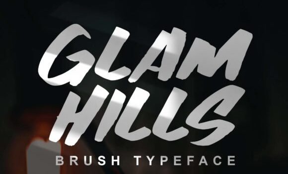 Glam Hills Font - Featured Image