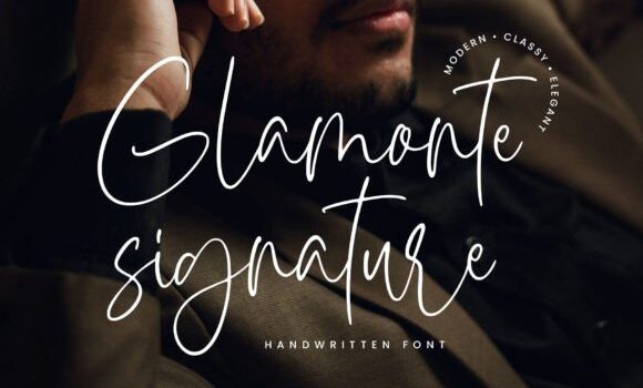 Glamonte Signature Font - Featured Image